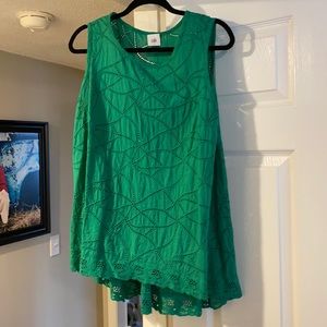 Green Cabi Lace Tanktop